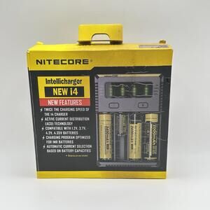 NiteCore i4 Intellicharger 2016 Battery Charger for RCR123A 14500 26650